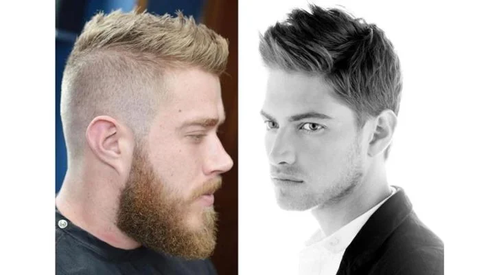 Cabelo crespo com riscas de navalha para 2020  Mens haircuts fade,  Haircuts for men, Beard hairstyle